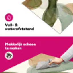 Abstract - Vormen - Modern - Kunst - Groen - Bruin Inductie beschermer vinyl 3mm klein -wsfeer6_website