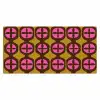 Modern - Patroon - Roze Muismat XXL klein 681 -3d_leeg