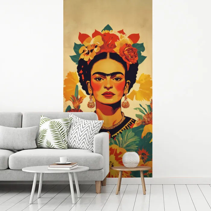 Vrouwelijk - Bloemen - Sieraden fotobehang vinyl groot -woonkamer