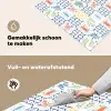 Zee - Sfeer - Mozaïek - Multi Inductie beschemer met haakjes klein 777 -ky-schoon-nl