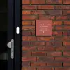 Terracotta - Sierlijk Naambord Vierkant klein -sfeer1-XS