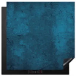 Natuursteen - Beton - Steen - Blauw Inductie beschermer vinyl 3mm middel -3d