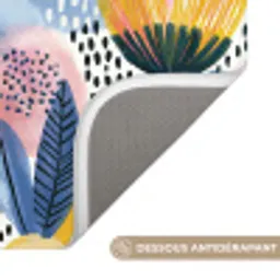 Creatief - Patroon - Kleurrijk Badmat klein 997 -USP_AntislipFR