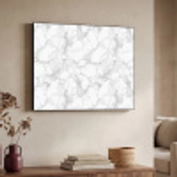 Wit - Marmer - Grijs Textielframe zwart klein 947 -sfeer3