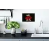 Lip - Rood - Quote Muursticker klein -keuken