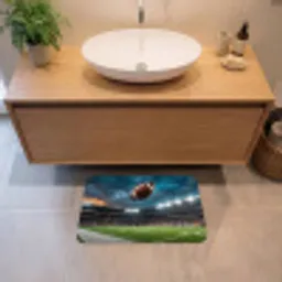Football - Bal - Stadion - Sport Badmat klein -sfeer1