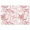 Dieren - Abstract - Rood Placemat vinyl groot 368 -zzsfeer1_Kitchenyeah-website