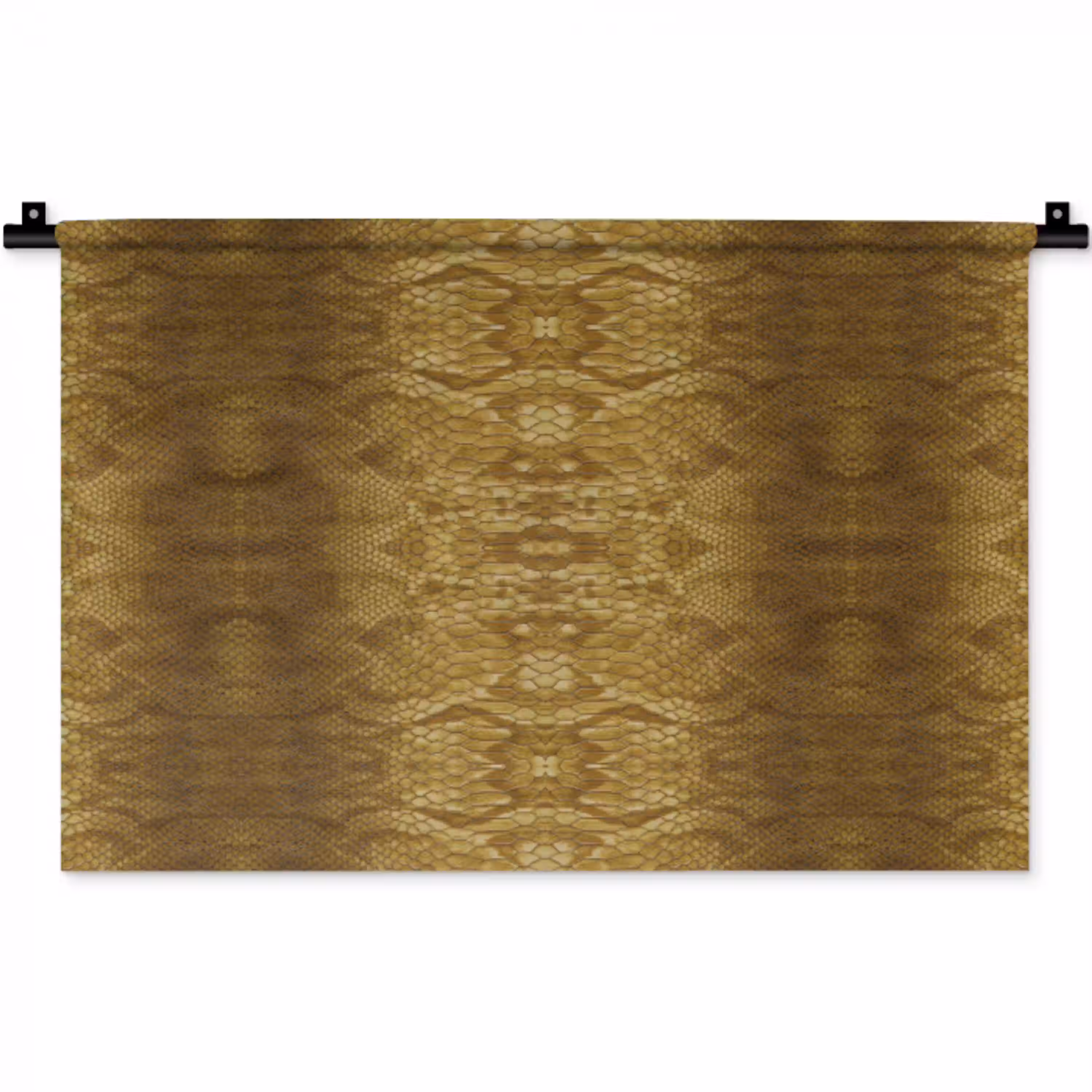 Slang - Boa - Goud - Bruin Wandkleed katoen klein 269 -zz3d