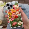 Bloemenveld - Klaprozen - Kleurrijk Hoesje iPhone 16 Pro Max met koord klein -sfeer3