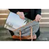 Palmbomen - Pad - Horizon laptophoes neopreen klein -tas