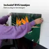 Paradijsvogel - Bloem - Exotisch Inductie beschemer met haakjes klein -ky-ophangen-nl