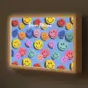 Smileys - Kleurrijk Light Box met batterij (Wandlamp kind) middel -z3d_website