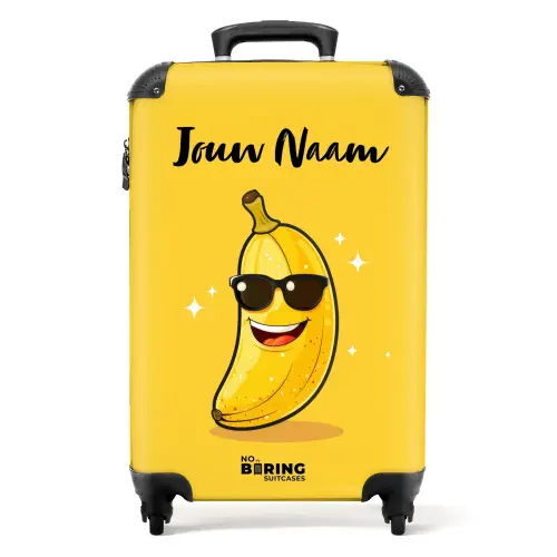 Barry banaan NBS - Handbagage koffer - Kinderen Unisex middel -productfoto_recht