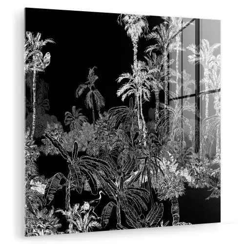 Palm - Jungle - Tropical plexiglas 5mm klein -zzzproduct_nieuw