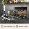 Hert - Wilde bloemen - Bos keuken achterwand spatscherm klein -usp_FR