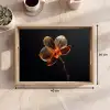 Orchidee - Doorzichtig - Bloem Dienblad Rechthoek middel -USP_Formaat