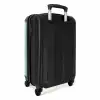 Quotes - Ciao mintgroen en zalmkleur NBS - Handbagage koffer - Kinderen Unisex middel -achterkant