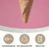 Hoorntje - Schepijs - Roze Akoestische PET Vilt - Rond klein -closeup_NL