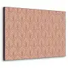 Zalmroze - Patroon - Geometrisch Textielframe - compleet frame klein 947 -3d