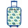 Dinos - Patroon - Natuur Kinderkoffer - Blauw klein -zz3dotto