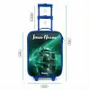 Vrachtwagen - Stad - Groen - Neon Kinderkoffer - Blauw klein -productfoto_formaten