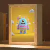 Monster - Snoep - Geel - Kleurrijk Light Box met kabel klein -zzz_3d_website
