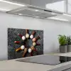 Zoutkristallen Sterrenstelsel keuken achterwand spatscherm klein -3d_schuin