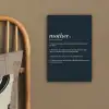 Mama definitie - Mother - Quotes - Spreuken canvas 2cm klein -sfeer3