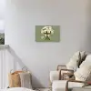 Lint - Boeket - Groen - Quote Tuinposter op houten frame 2 cm dik klein -sfeer1