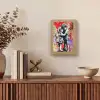 Graffiti - Zwart wit - Street art Light Box met kabel (Tafellamp) klein -sfeer2
