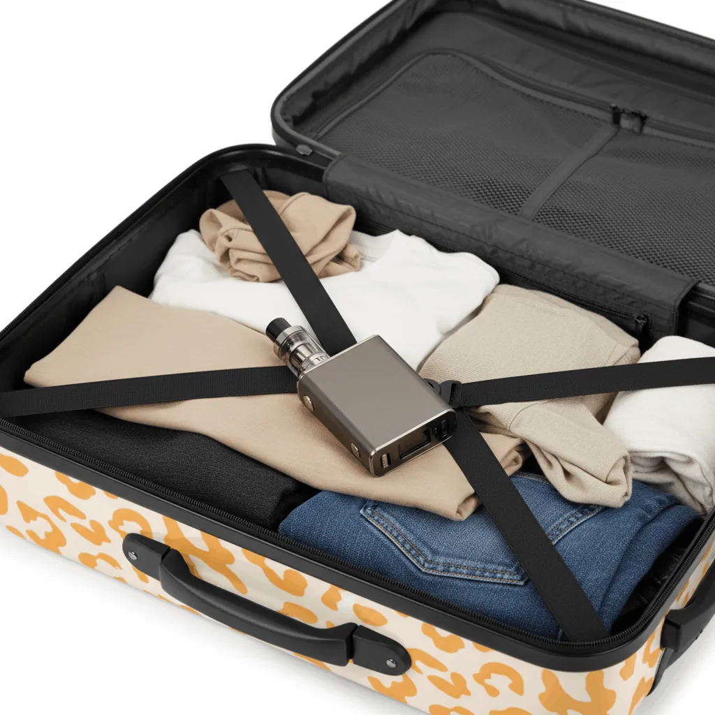 vape in luggage