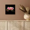 Orchidee - Graffiti - Kleurrijk - Bloemen - Abstract aluminium wit klein -sfeer4
