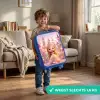 Prinses - Roze - Kasteel Kinderkoffer - Blauw klein -sfeer2_NL