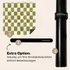 Schaak - Patroon - Groen Inductie beschermer vinyl 3mm middel 274 -zzzzzzz-induclip_DE