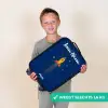 Raket - Planeten - Sterren Kinderkoffer - Zwart klein -sfeer4_NL