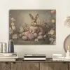Haas - Stilleven - Bloemen PET vilt klein -sfeer1