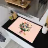 Margrieten - Boeket - Strikje - Roze Inductie beschemer met haakjes klein -sfeer1