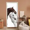Paard - Modern - Balans deurposter klein -sfeer1