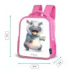 Baby nijlpaard Kinderrugzak - Roze middel -productfoto_formaten
