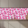 Bloemen - Rozen - Patroon keuken achterwand 2 middel 871 zz_3dshopping