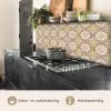 Mandala - Bohemian - Bloemen - Patronen keuken achterwand 2 middel 871 -usp_NL