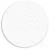 Grafisch - Patroon - Modern Wandcirkel plexiglas klein 852 -3d