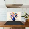 Vaas - Bloemen - Boeket keuken achterwand spatscherm klein -sfeer2