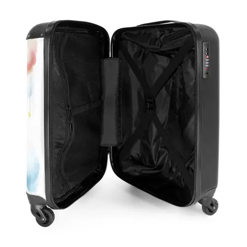 Schommelende baby eenhoorn Koffer - NBS - Handbagage middel -binnenkant