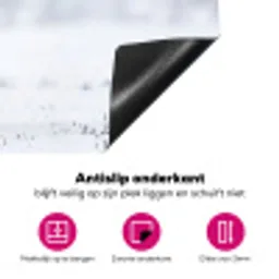 Rendier - Gewei - Toendra - Sneeuw - Wild Inductie beschermer vinyl 3mm klein -wsfeer4_website