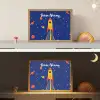 Kleurrijk - Raket - Ruimte Light Box met batterij (Wandlamp kind) middel -sfeer3_kind