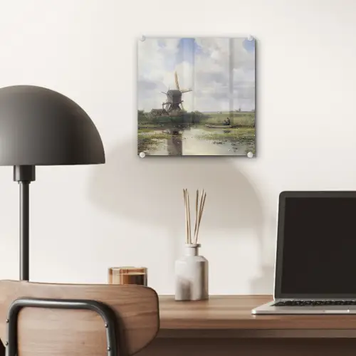 Molen - Willem Roelofs - Oude meesters - Kunst plexiglas 5mm klein -sfeer6