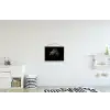 Gipskruid - Bloemetjes - Wit - Minimalistisch textielposter latten blank klein -kinderkamer