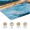 Winterlandschap - Natuur - Huis - Bergen - Sneeuw poster papier klein -closeup_NL