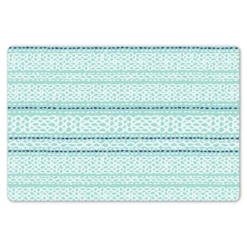 Lijnen - Blauwgroen - Patroon Placemat vinyl groot 368 -zzsfeer1_Kitchenyeah-website